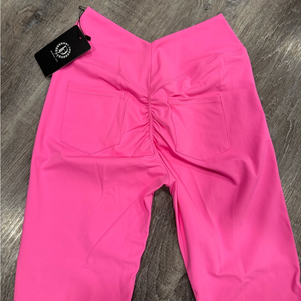 Vibrant Pink Women's Activewear Pants